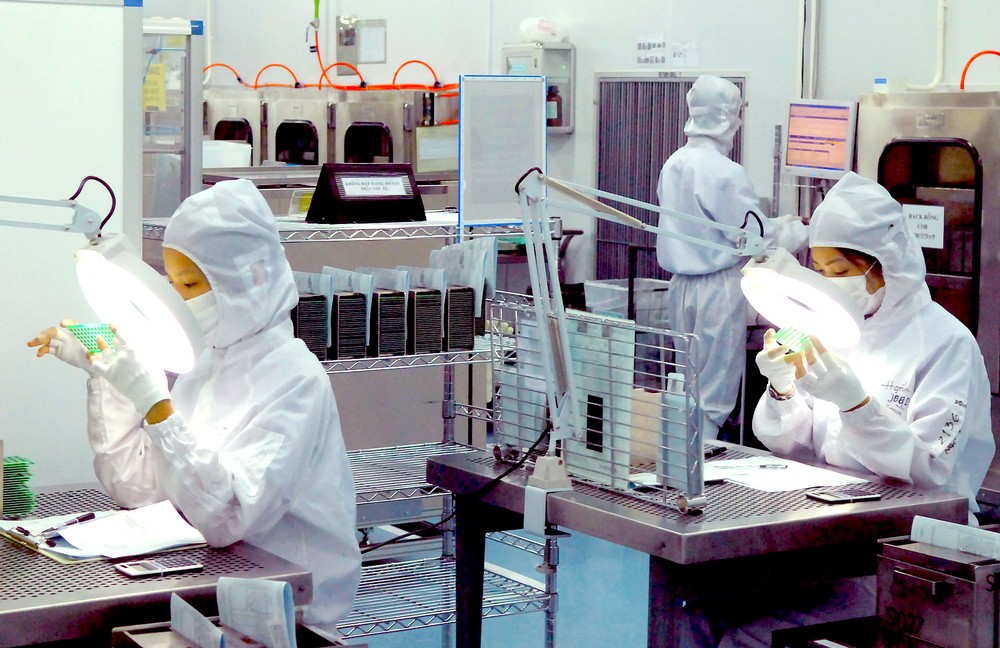 Japanese company MTEX in Tan Thuan Export Processing Zone, Cu Chi district, HCMC (Photo: SGGP)